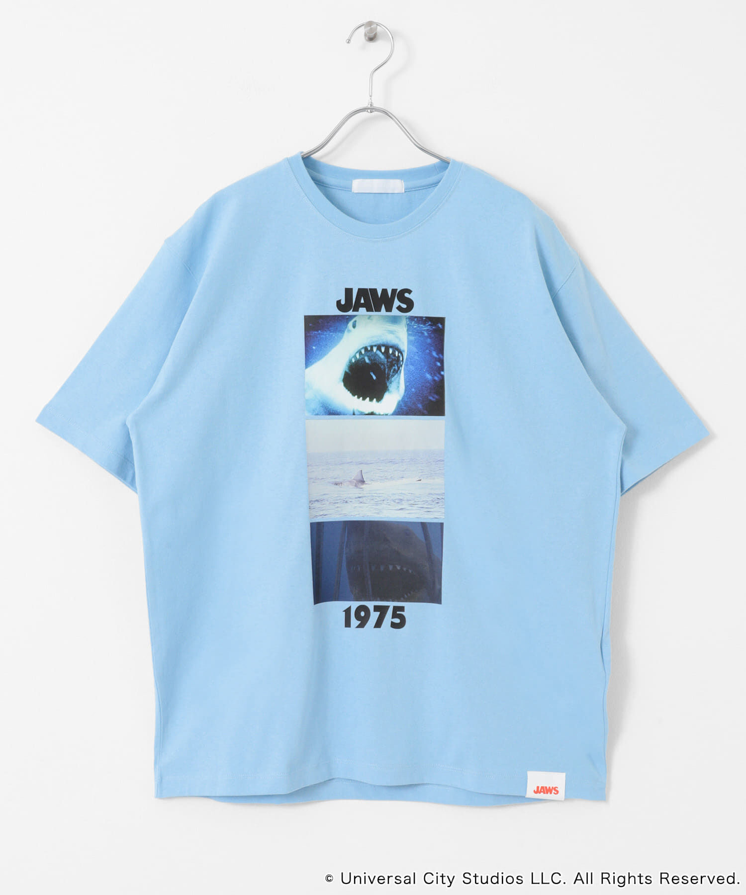 SENSE OF PLACE by URBAN RESEARCH「『別注』SENSE OF PLACE&times;JAWS　プリントT-SHIRTS/A」|Tシャツ・カットソー|