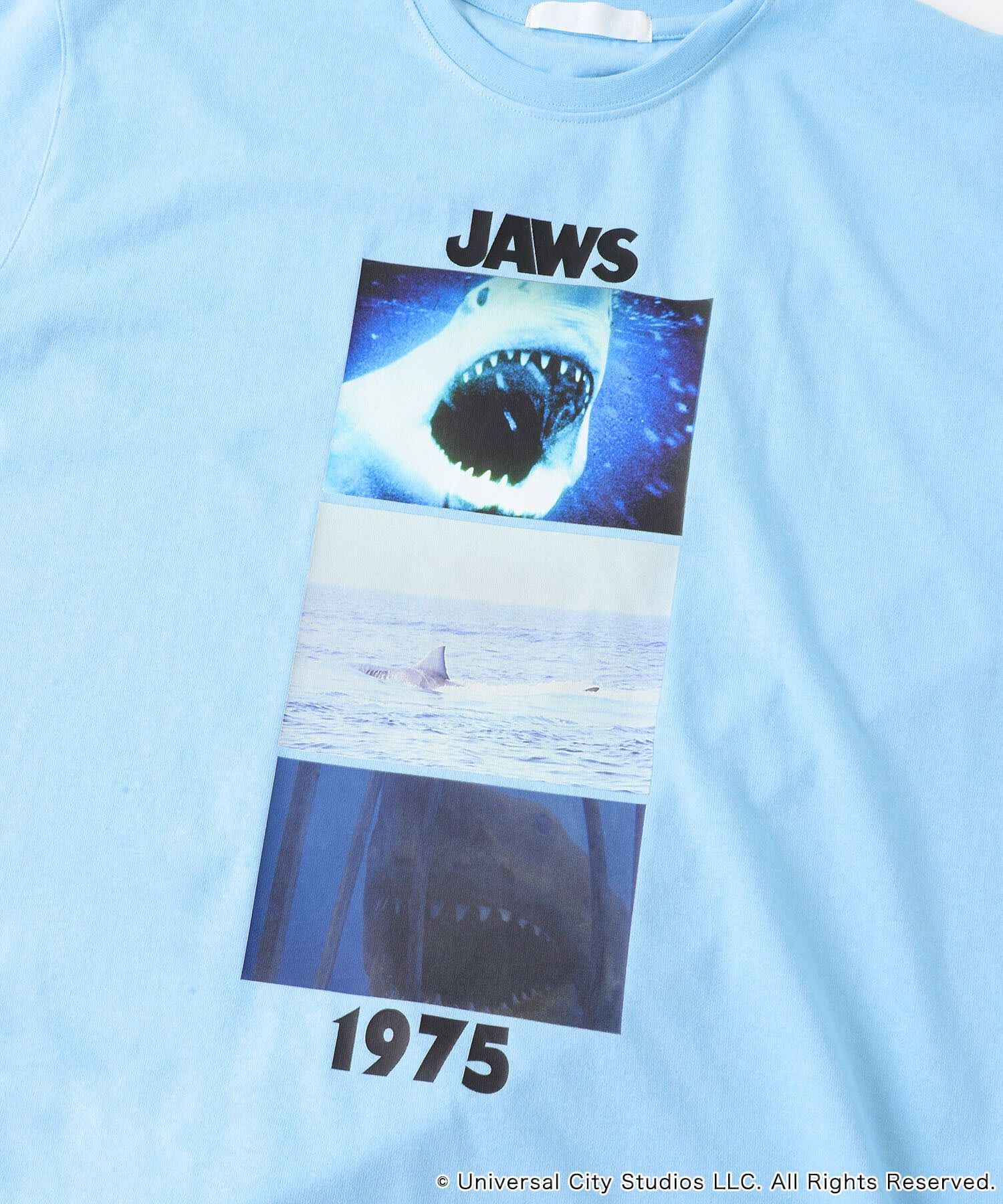 SENSE OF PLACE by URBAN RESEARCH「『別注』SENSE OF PLACE&times;JAWS　プリントT-SHIRTS/A」|Tシャツ・カットソー|