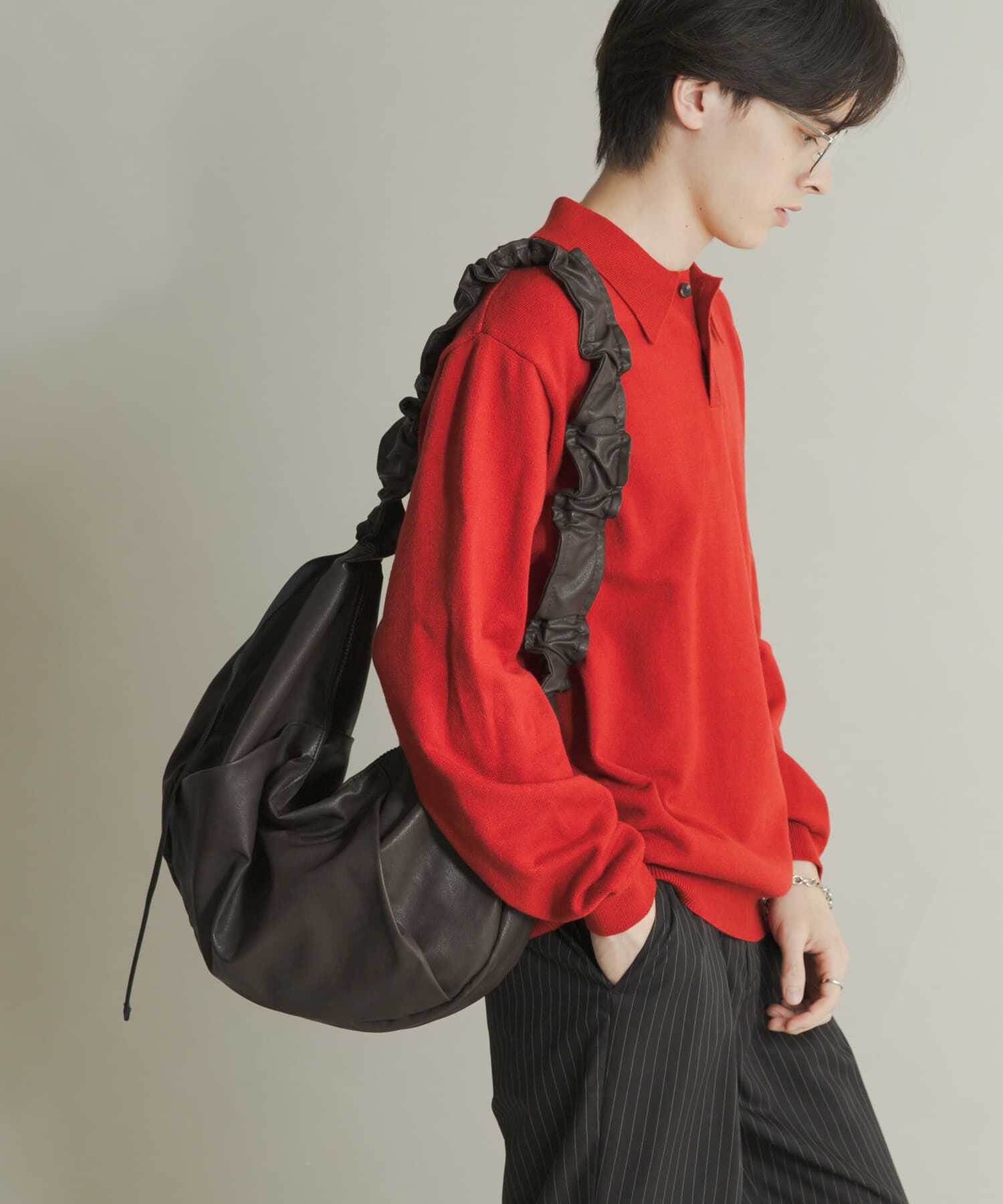 SENSE OF PLACE by URBAN RESEARCH「コクーンショルダーバッグ」|ショルダー・メッセンジャー|