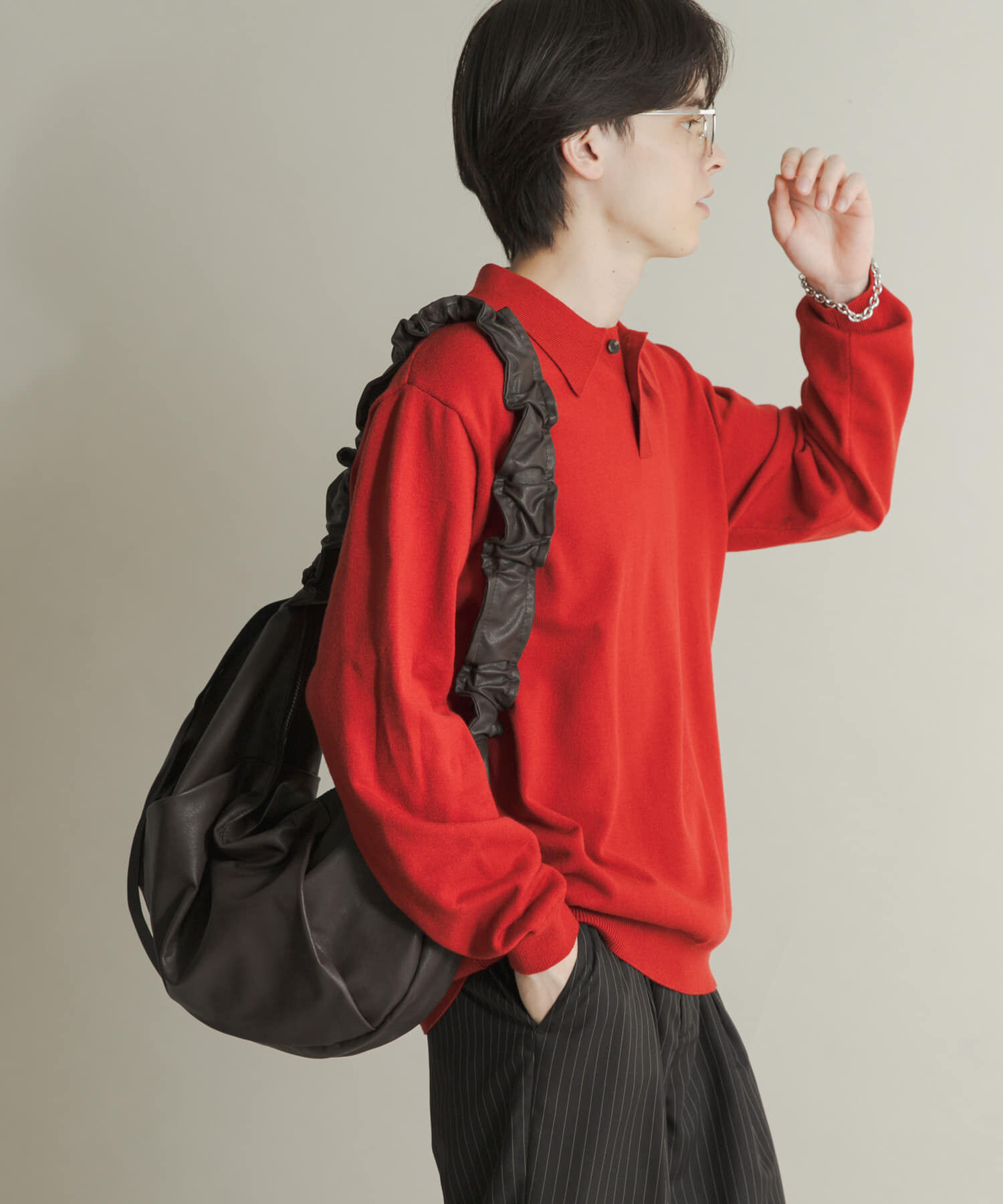 SENSE OF PLACE by URBAN RESEARCH「コクーンショルダーバッグ」|ショルダー・メッセンジャー|