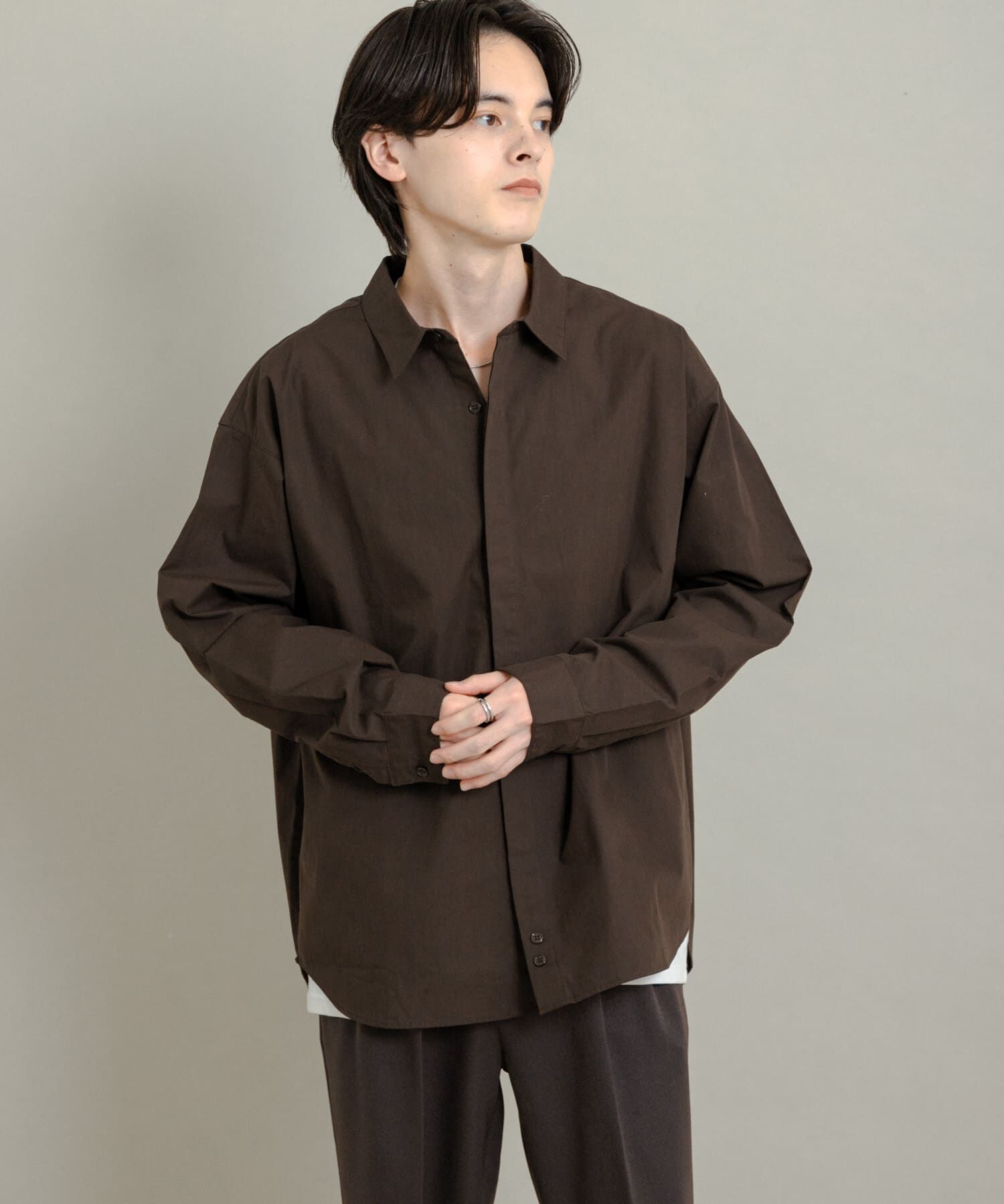 SENSE OF PLACE by URBAN RESEARCH「コンフォートピーチブロードシャツ」|シャツ・ブラウス|