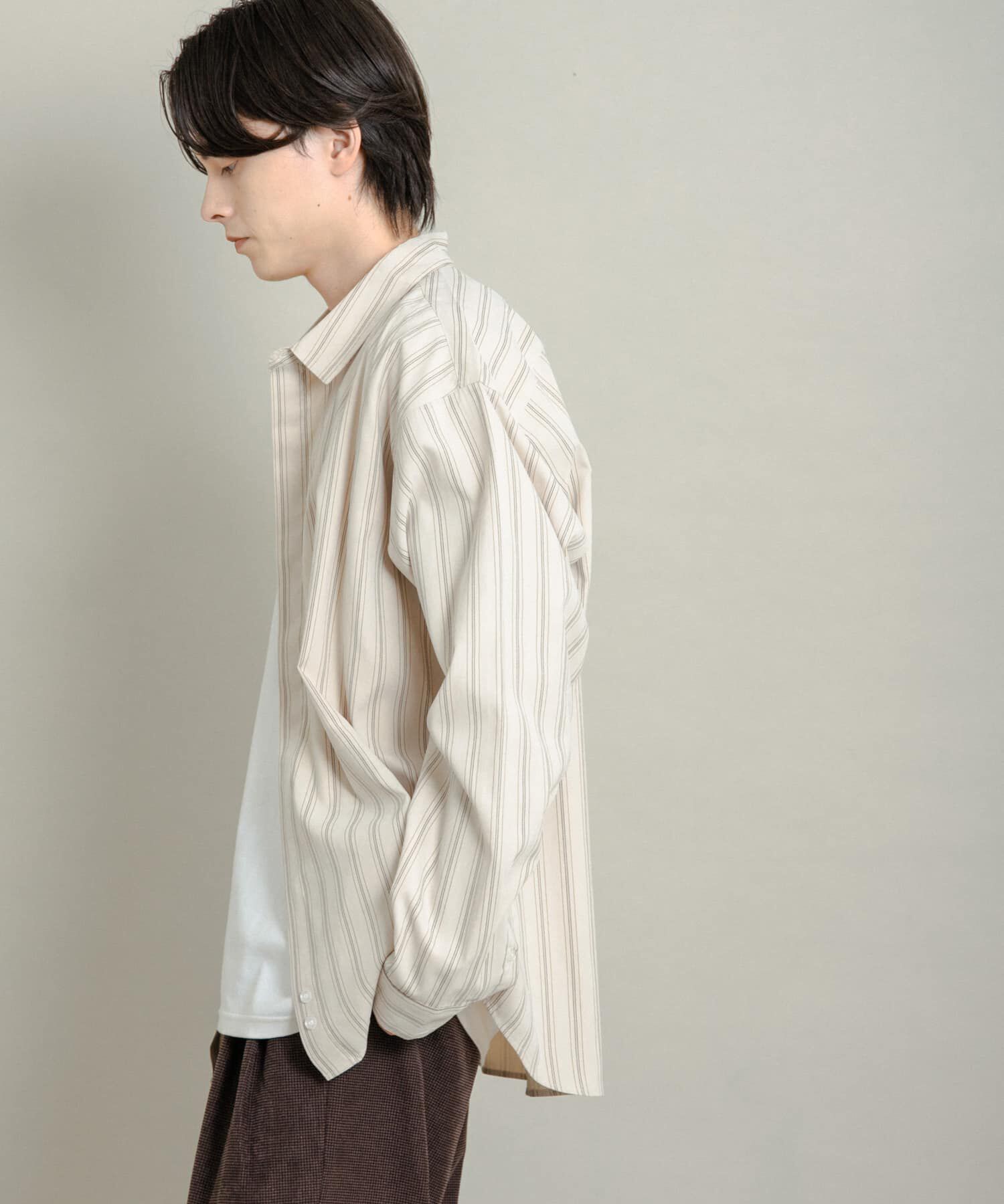 SENSE OF PLACE by URBAN RESEARCH「コンフォートピーチブロードシャツ」|シャツ・ブラウス|