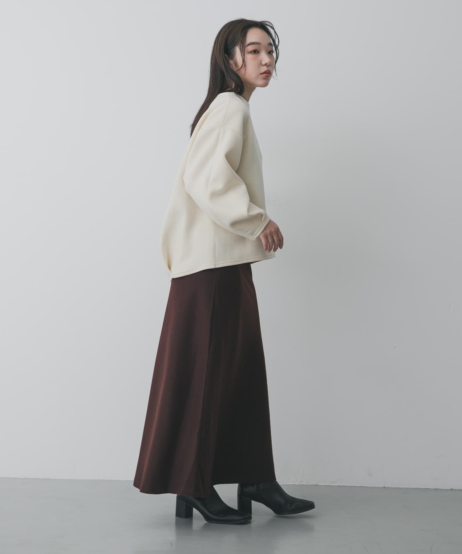 SENSE OF PLACE by URBAN RESEARCH「キモウナロースカート」|スカート|ブラウン