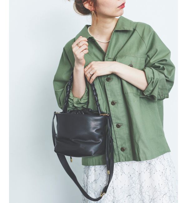 le.coeur blanc「メッシュハンドルショルダーバッグ」|ショルダー・メッセンジャー|