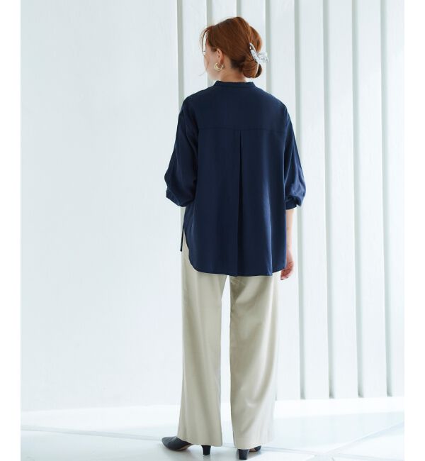 le.coeur blanc「ツイルストレッチイージーパンツ」|その他|