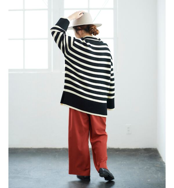 le.coeur blanc「ツイルストレッチイージーパンツ」|その他|