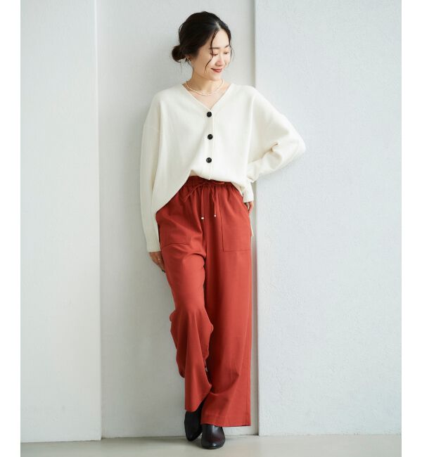 le.coeur blanc「ツイルストレッチイージーパンツ」|その他|