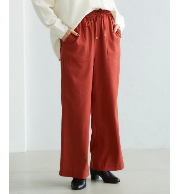 le.coeur blanc「ツイルストレッチイージーパンツ」|その他|