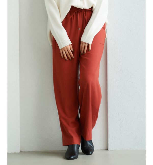 le.coeur blanc「ツイルストレッチイージーパンツ」|その他|