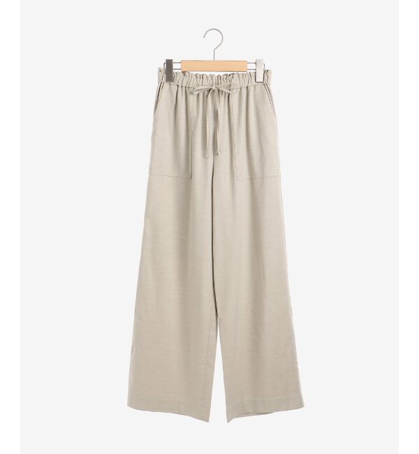 le.coeur blanc「ツイルストレッチイージーパンツ」|その他|