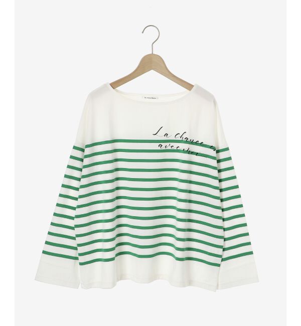 le.coeur blanc「【brush brush&times;le】レタリングBDプルオーバー」|プルオーバー|