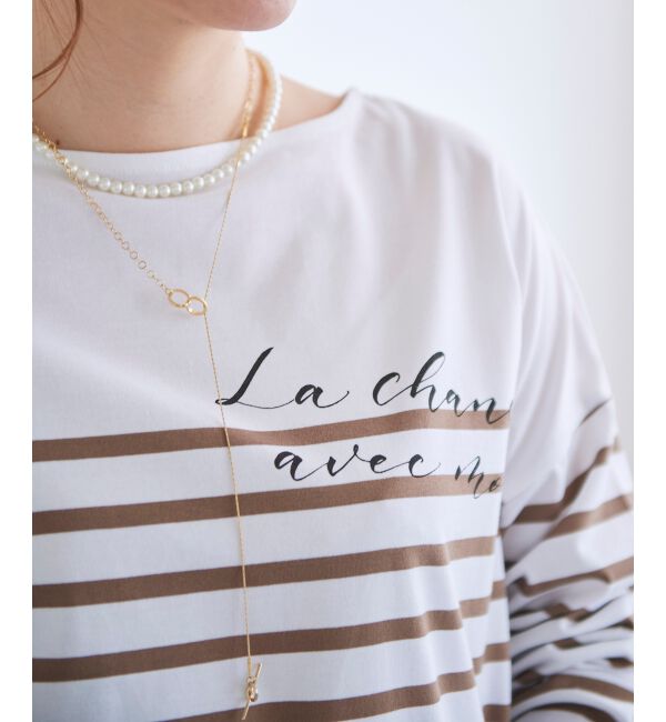 le.coeur blanc「【brush brush&times;le】レタリングBDプルオーバー」|プルオーバー|