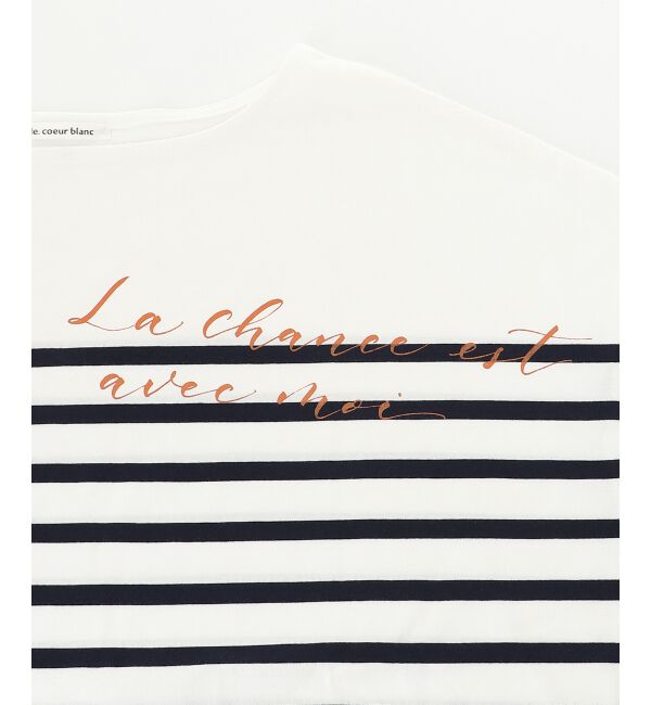 le.coeur blanc「【brush brush&times;le】レタリングBDプルオーバー」|プルオーバー|