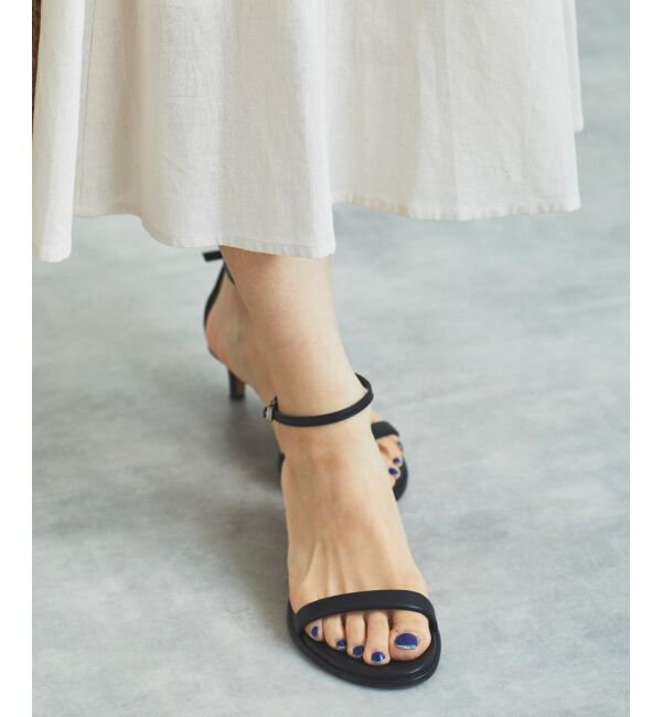 le.coeur blanc「フラフィー ストラップサンダル」|サンダル|