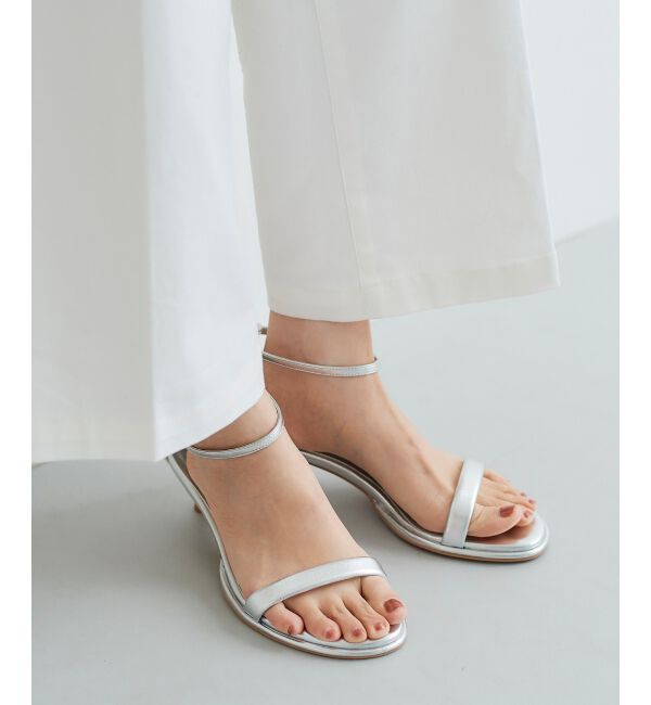 le.coeur blanc「フラフィー ストラップサンダル」|サンダル|