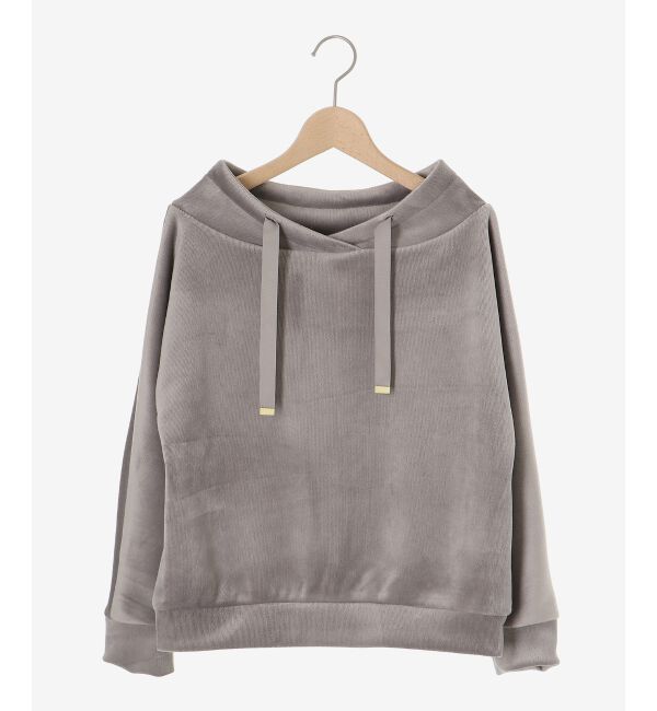  「《WEB限定アイテム》パーカー風プルオーバー」|Tシャツ・カットソー|