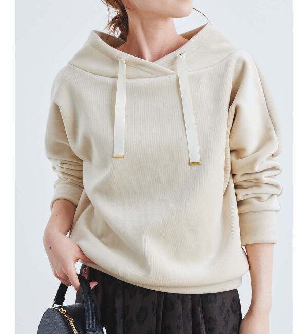  「《WEB限定アイテム》パーカー風プルオーバー」|Tシャツ・カットソー|
