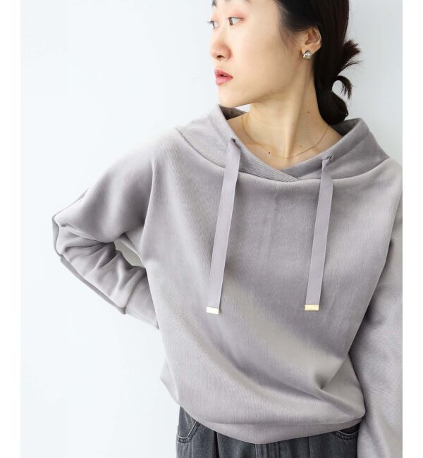  「《WEB限定アイテム》パーカー風プルオーバー」|Tシャツ・カットソー|