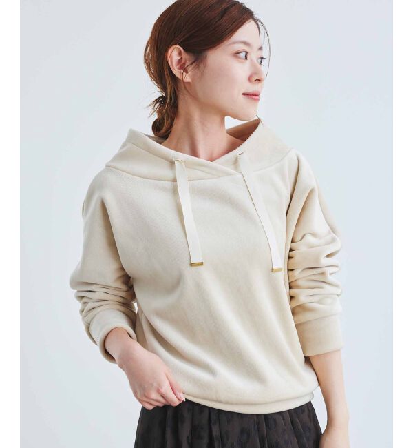  「《WEB限定アイテム》パーカー風プルオーバー」|Tシャツ・カットソー|