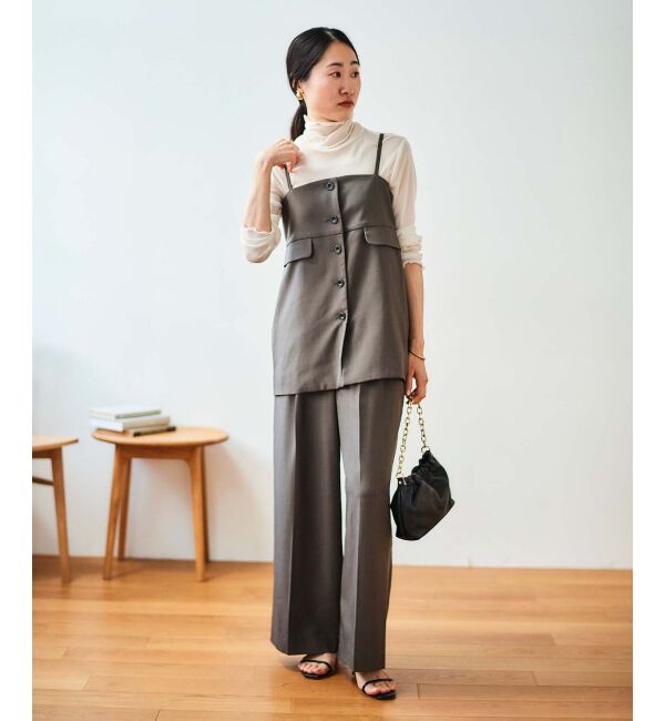 le.coeur blanc「サイロツイルビスチェ」|キャミソール|