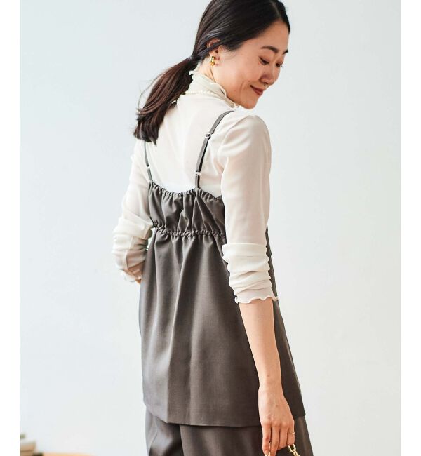 le.coeur blanc「サイロツイルビスチェ」|キャミソール|