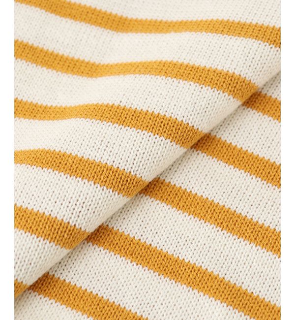 le.coeur blanc「《手洗い可能》TRICOTS JEANMARC ボーダーニット」|ニット・セーター|