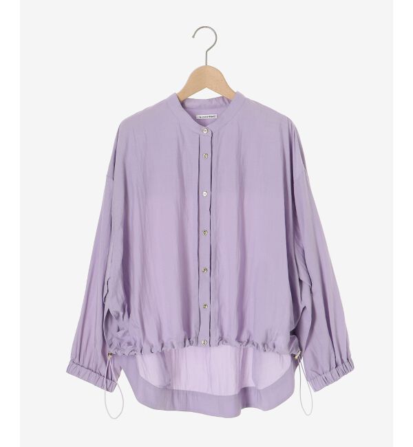 le.coeur blanc「《手洗い可能》ドロストシアーシャツブルゾン」|シャツ・ブラウス|