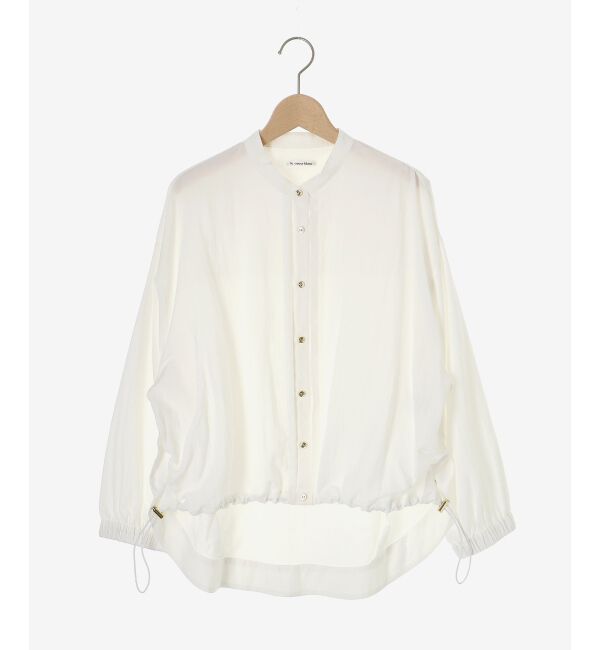 le.coeur blanc「《手洗い可能》ドロストシアーシャツブルゾン」|シャツ・ブラウス|