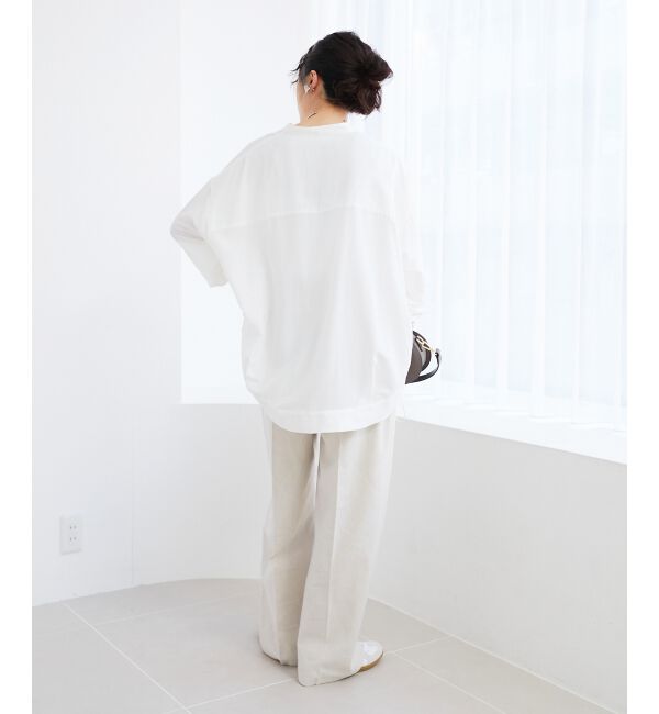 le.coeur blanc「《手洗い可能》ドロストシアーシャツブルゾン」|シャツ・ブラウス|