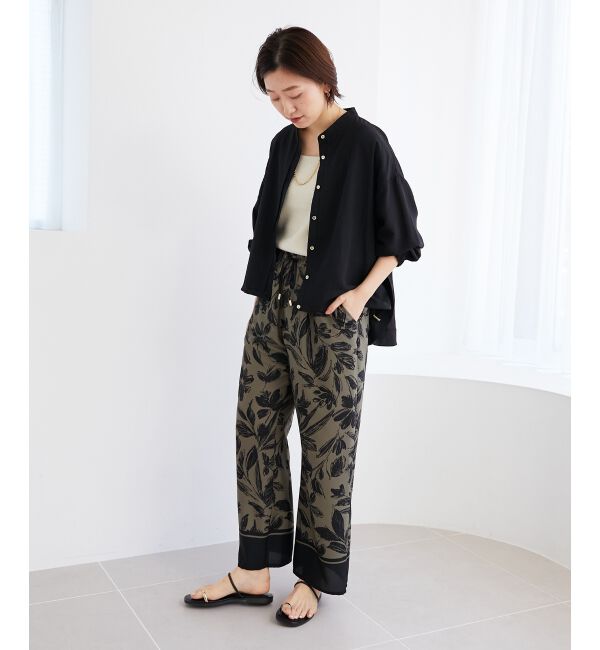 le.coeur blanc「《手洗い可能》ドロストシアーシャツブルゾン」|シャツ・ブラウス|