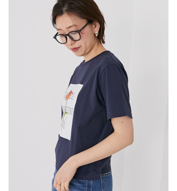 le.coeur blanc「TOLIGHT&times;le.coeur blancロゴプリントTシャツ」|Tシャツ・カットソー|