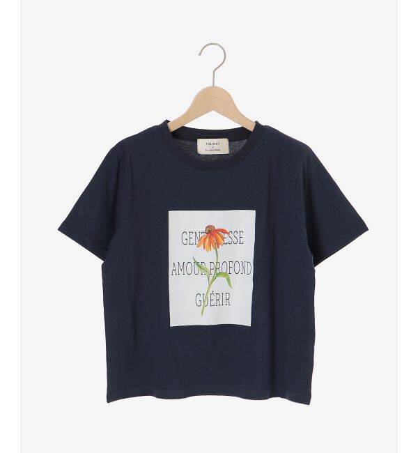 le.coeur blanc「TOLIGHT&times;le.coeur blancロゴプリントTシャツ」|Tシャツ・カットソー|