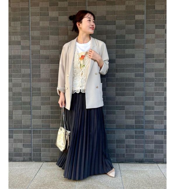 le.coeur blanc「TOLIGHT&times;le.coeur blancロゴプリントTシャツ」|Tシャツ・カットソー|