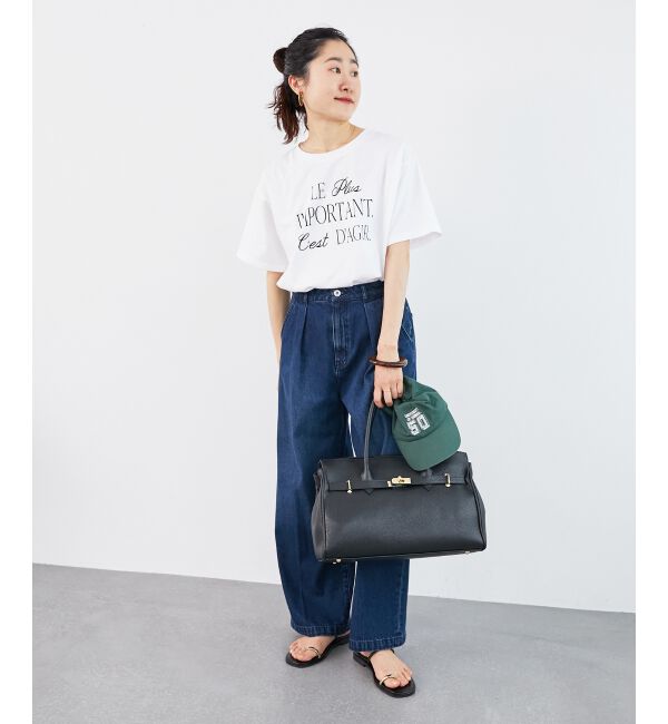  「《手洗い可能》Le plusロゴTシャツ」|Tシャツ・カットソー|