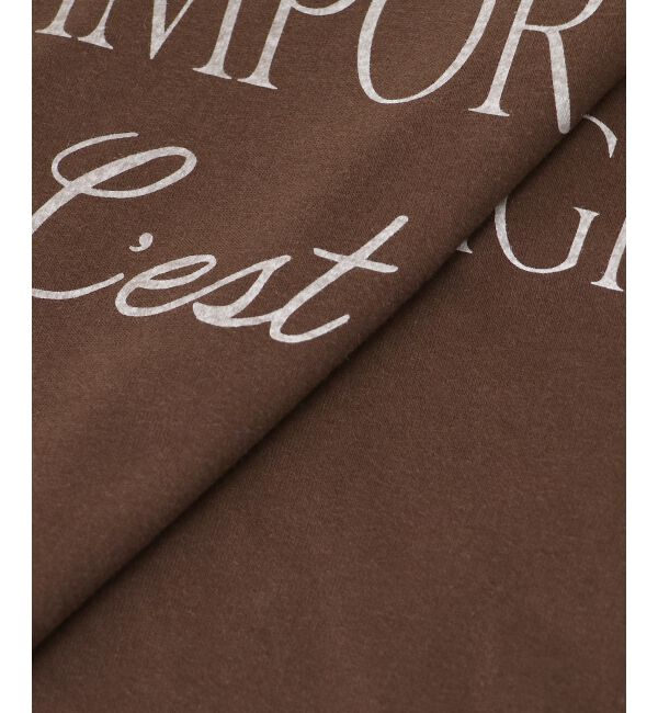  「《手洗い可能》Le plusロゴTシャツ」|Tシャツ・カットソー|