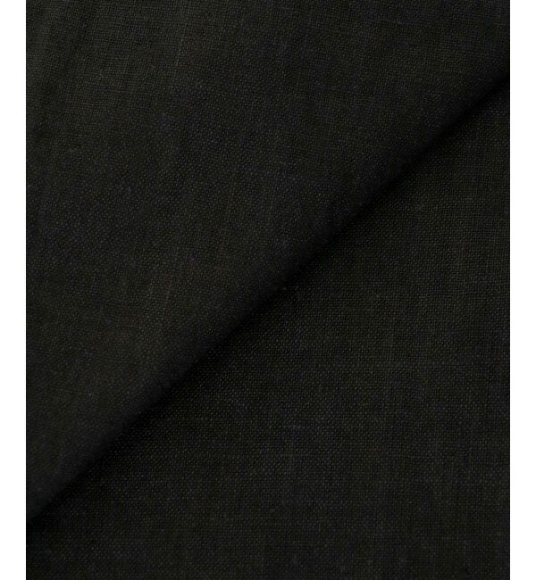  「《手洗い可能》コットン麻ノーカラーシャツジャケット」|ダウン|