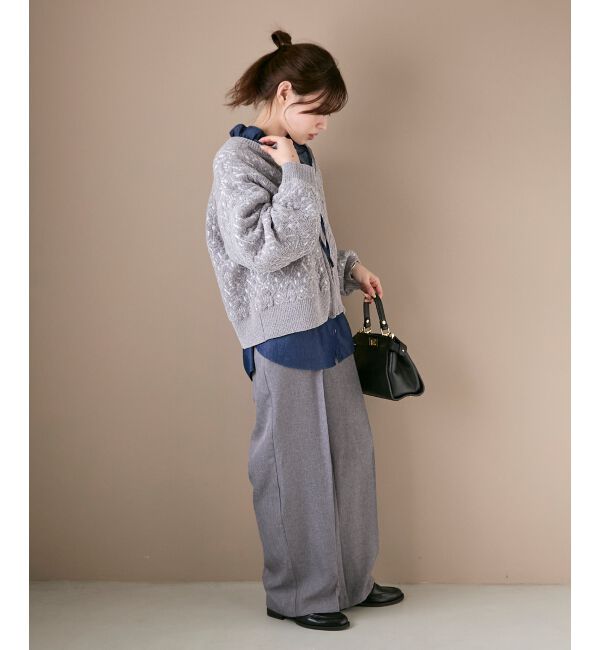  「モールジャガードニットブルゾン」|ブルゾン・スタジャン|