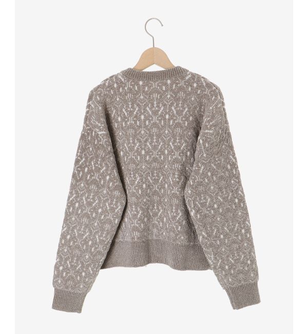  「モールジャガードニットブルゾン」|ブルゾン・スタジャン|