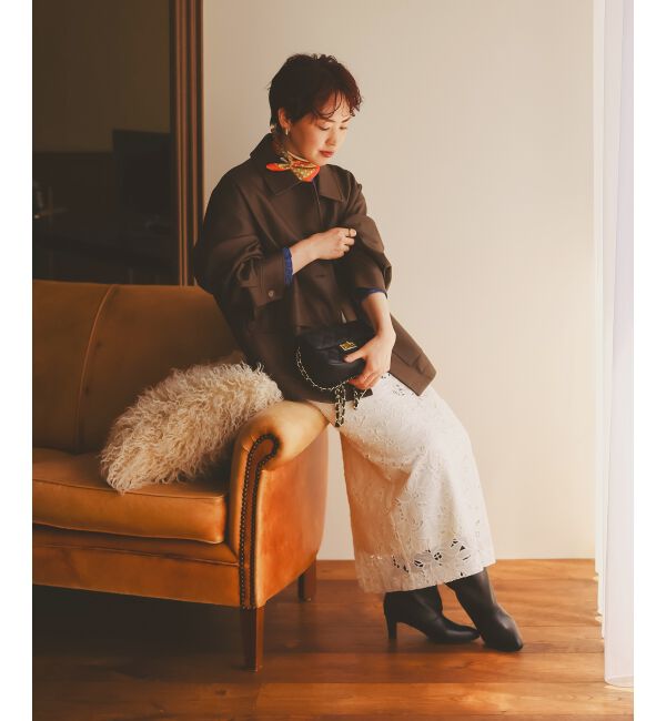  「モチーフレーススカート」|スカート|