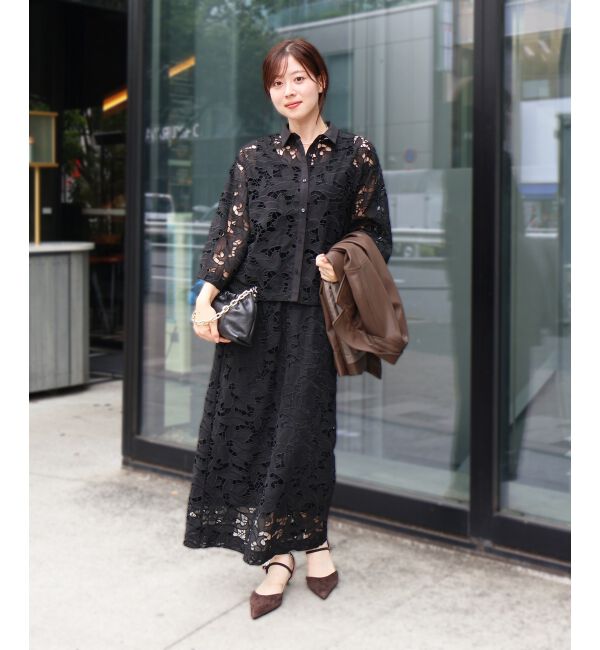  「モチーフレーススカート」|スカート|