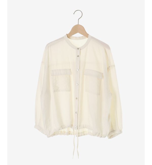  「《手洗い可能》ヴィンテージライクドロストブラウス」|シャツ・ブラウス|