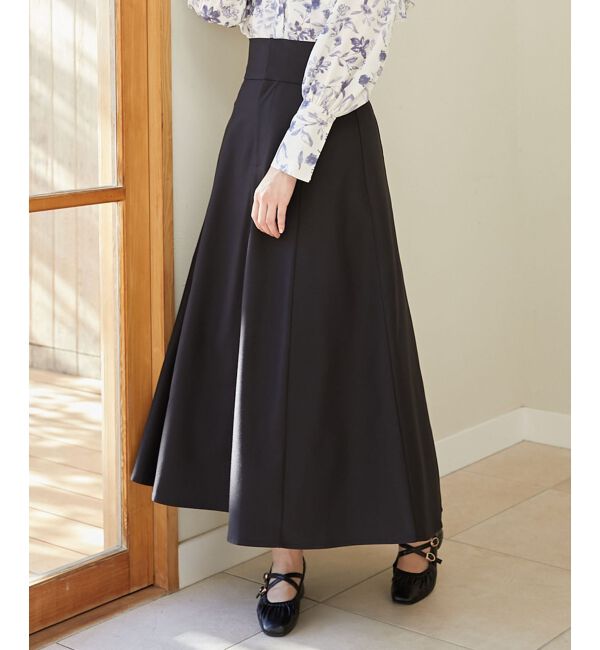 MAJESTICLEGON「バックレースアップフレアスカート」|フレア|