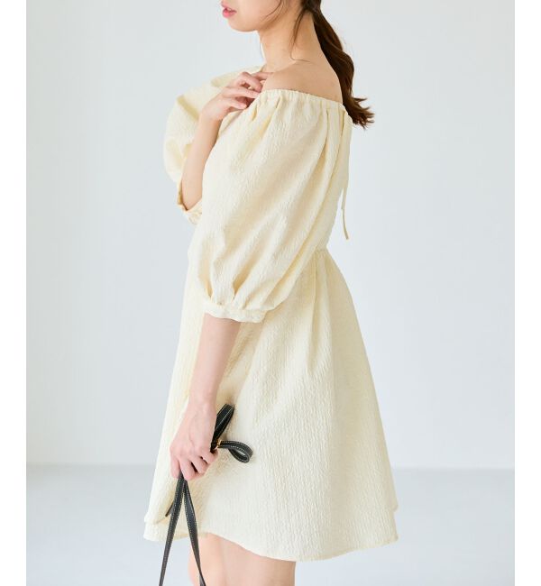 MAJESTICLEGON「ジャカードミニワンピース」|ワンピース|