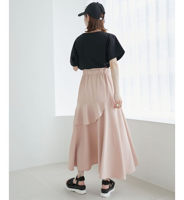 MAJESTICLEGON「ラインティアードスカート」|スカート|