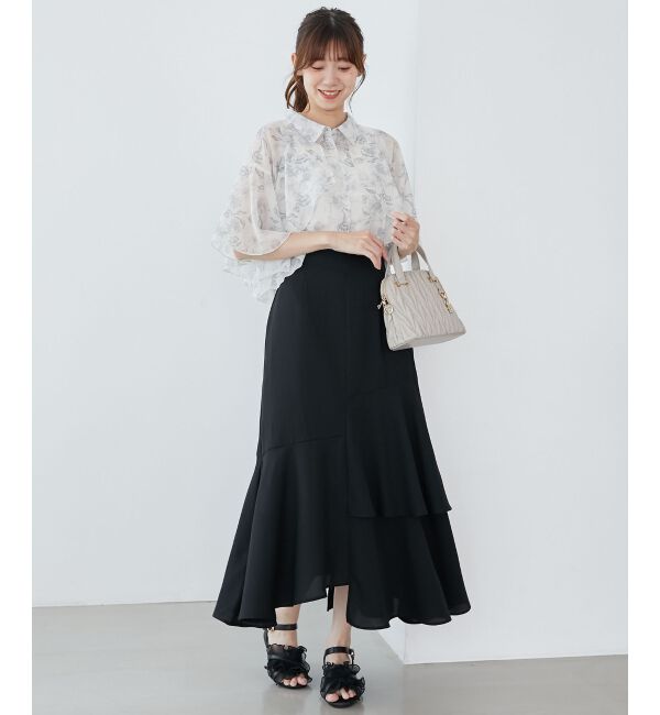 MAJESTICLEGON「ランダムティアードスカート」|スカート|
