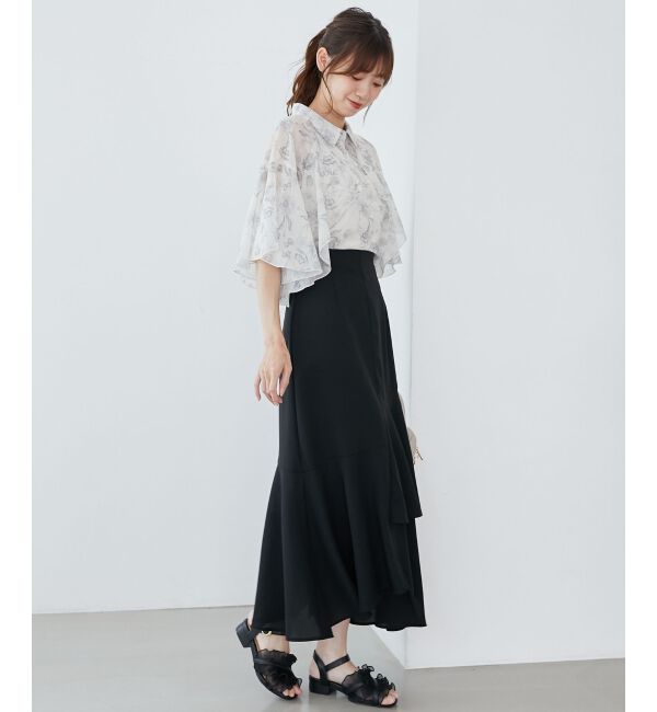 MAJESTICLEGON「ランダムティアードスカート」|スカート|