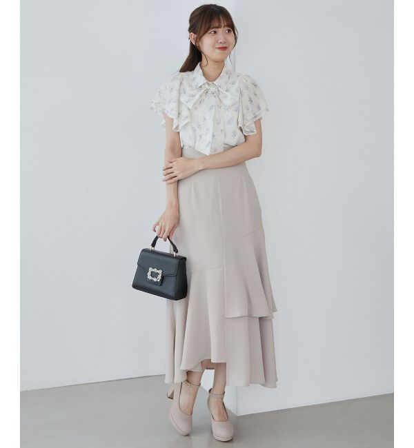 MAJESTICLEGON「ランダムティアードスカート」|スカート|