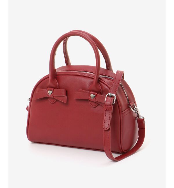 MAJESTICLEGON「ハートリボンミニボストン」|ボストンバッグ|