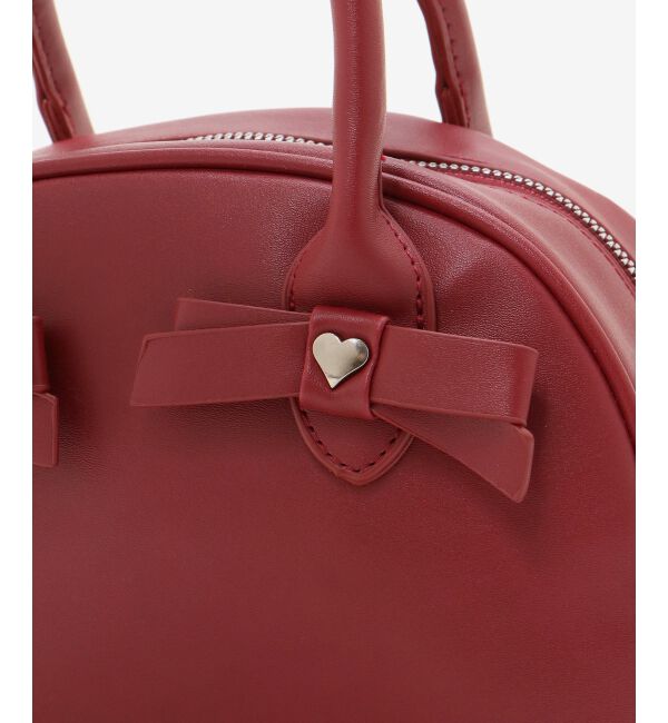 MAJESTICLEGON「ハートリボンミニボストン」|ボストンバッグ|