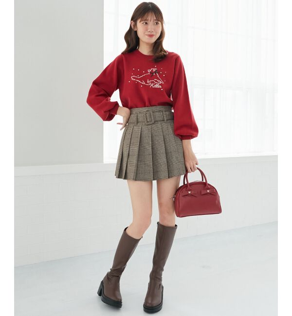 MAJESTICLEGON「ハートリボンミニボストン」|ボストンバッグ|